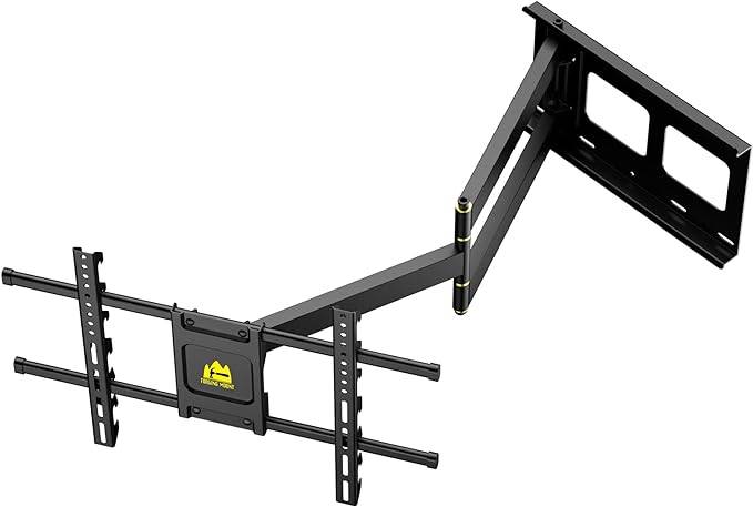 FORGING MOUNT Long Arm Corner TV Mount with Height Setting Full Motion TV Wall Mount with 36" Extends for Corner/Flat Installed Fits 42"-86" TVs,Holds 150lbs,VESA 600x400mm