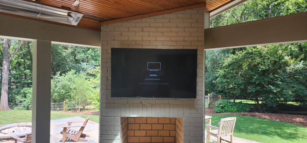 Outdoor TV Mounting in Charlotte NC