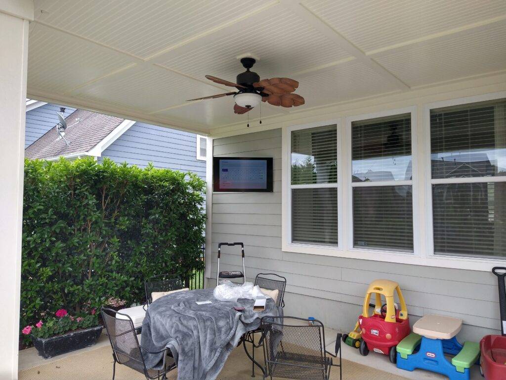 Outdoor TV Mounting in Southend Charlotte NC