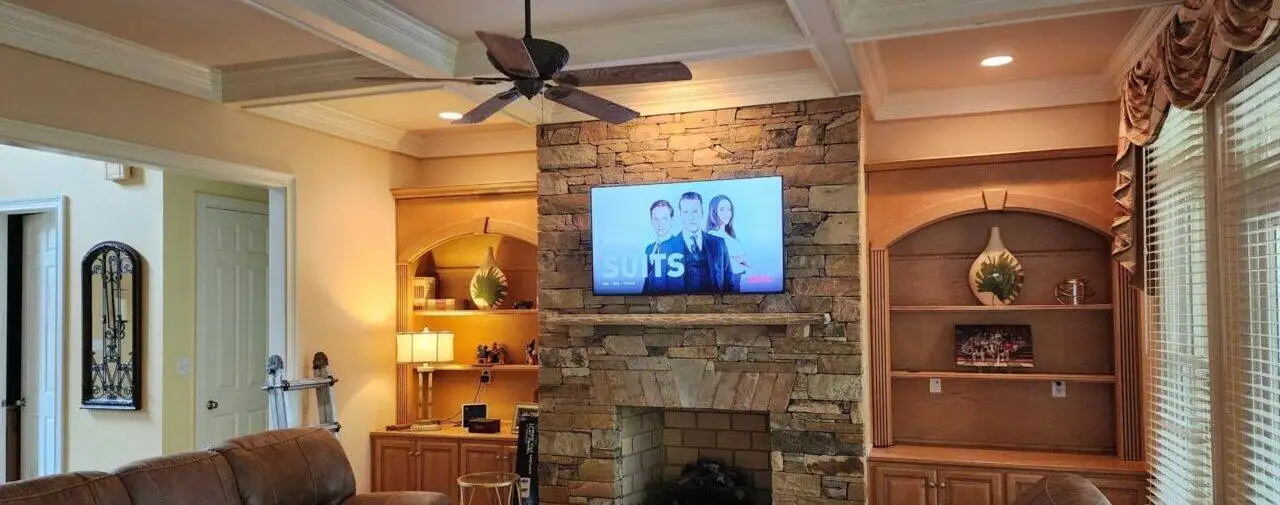 Affordable tv mounting service weddington