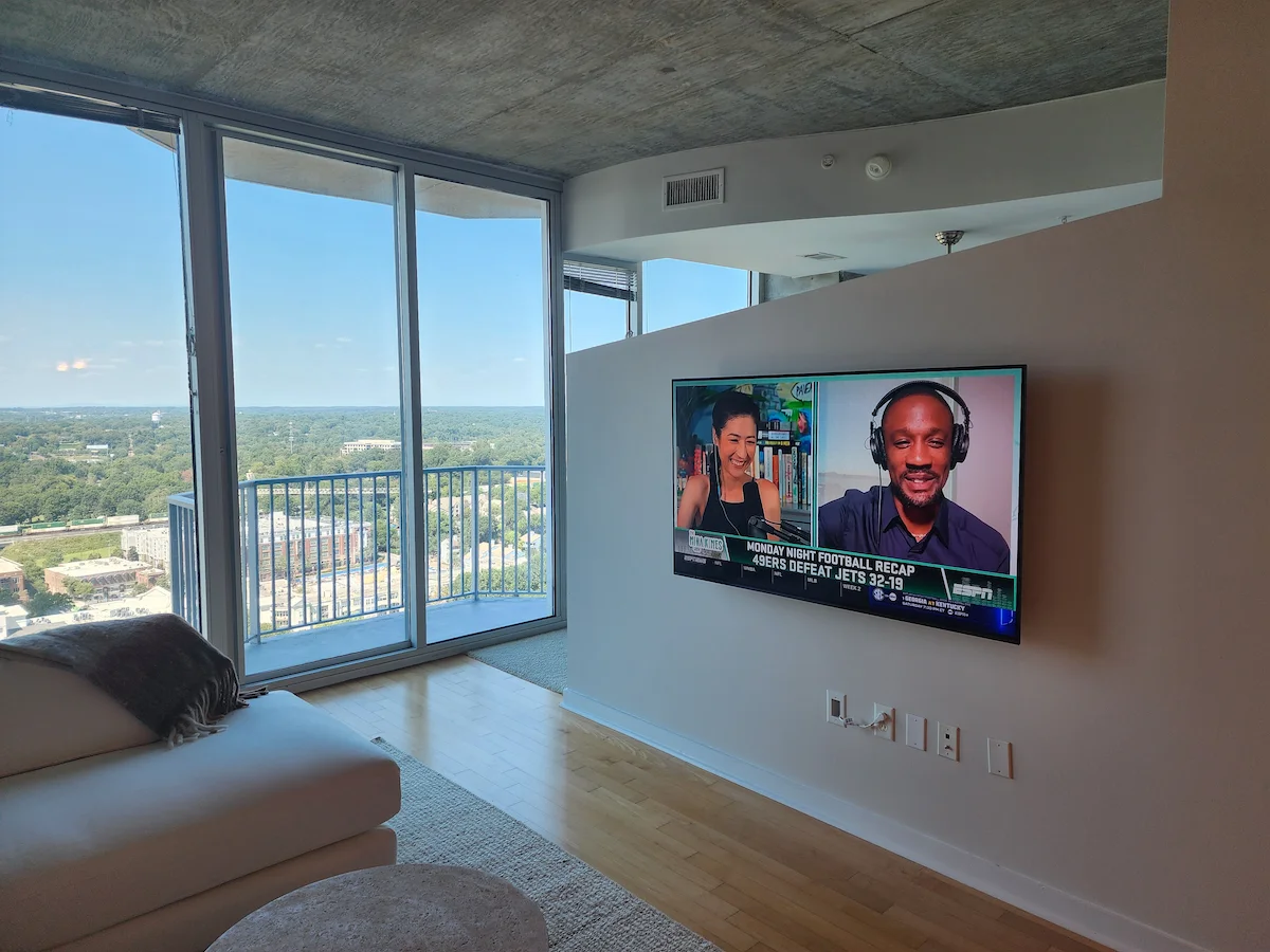 Dilworth Charlotte TV mounting and handyman services