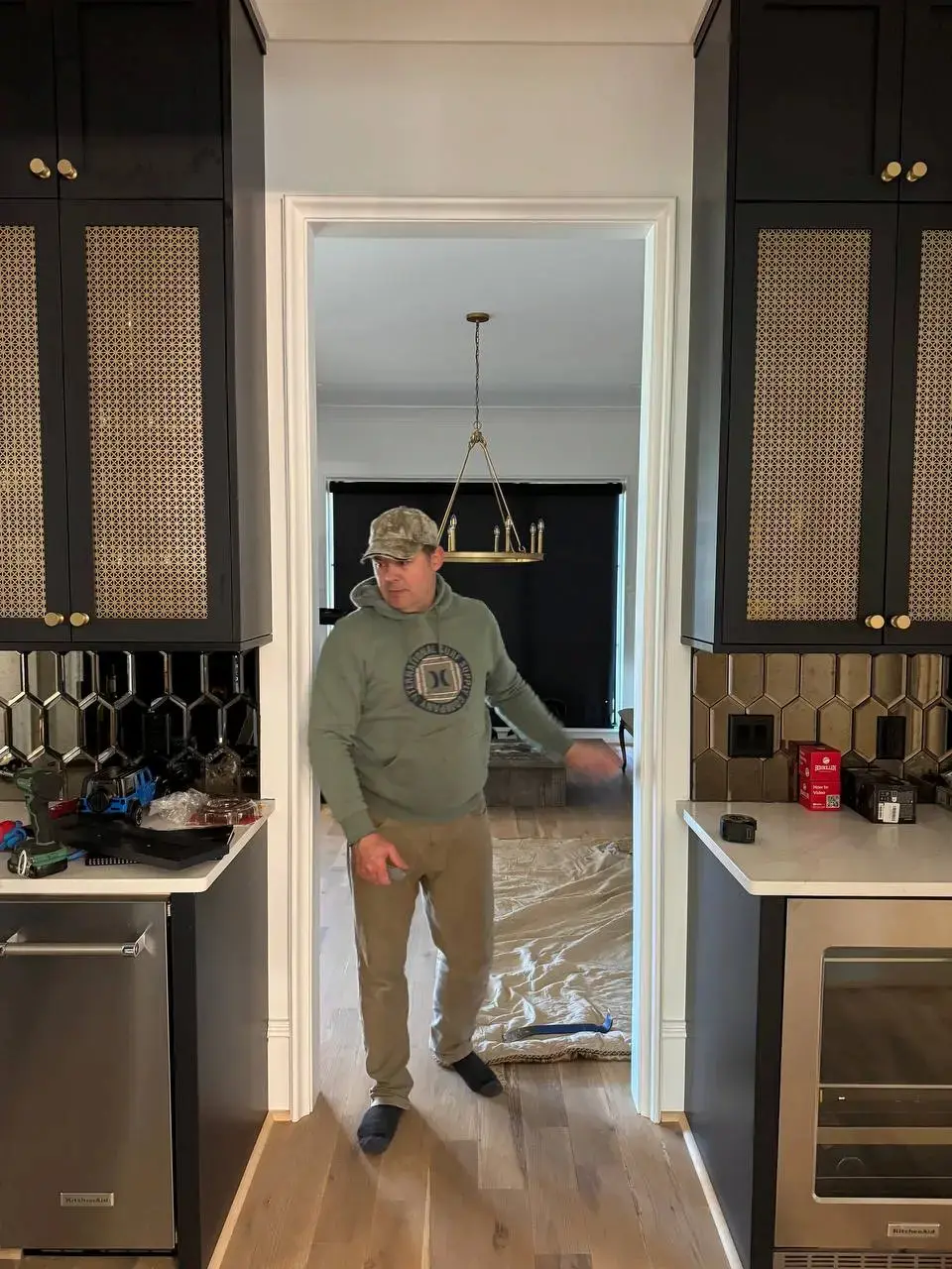 Attic Stairs Installation Myers Park Hermitage Road historic home