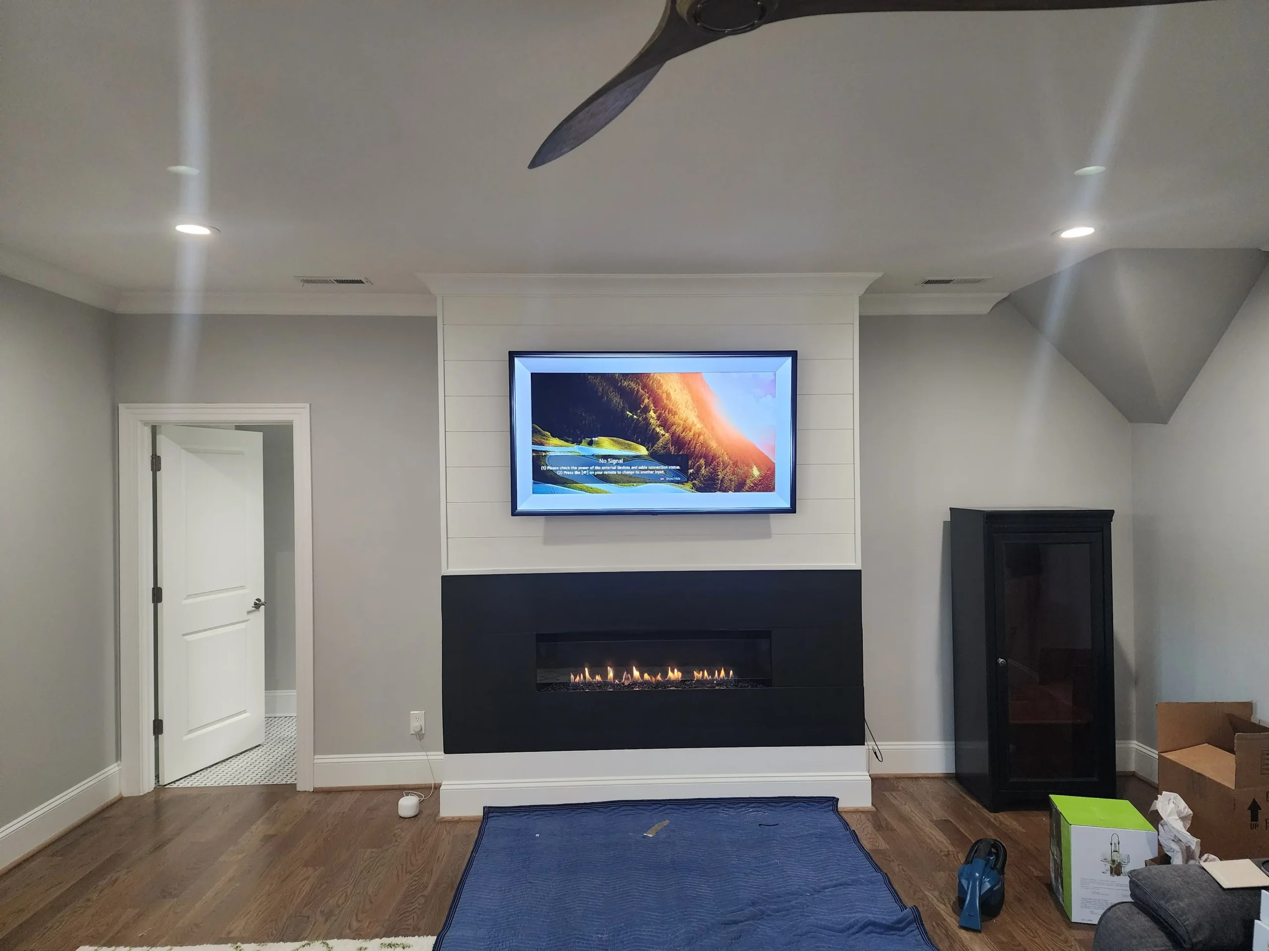 Samsung Frame TV installation Matthews NC Sardis Woods