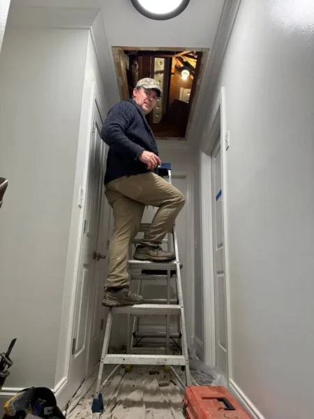 Expert attic stair replacement in Charlotte NC by South Charlotte Services