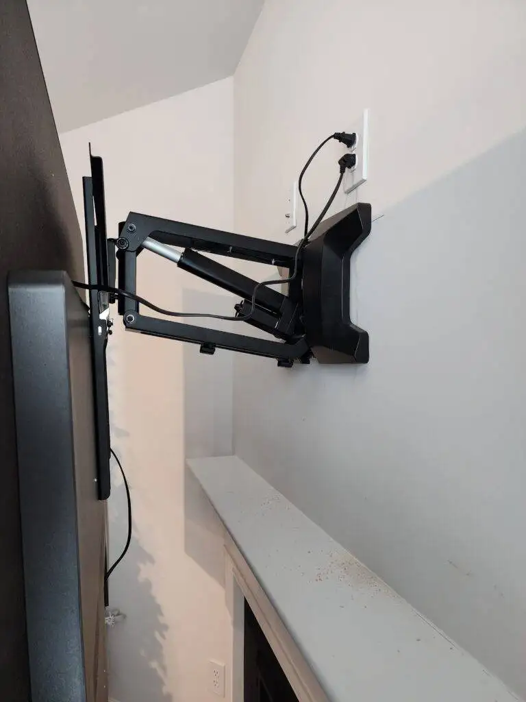 Motorized tv mounting in matthews nc by south charlotte services