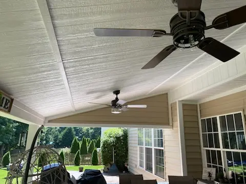 👉 After Construction On Covered Porches In Charlotte Nc By South Charlotte Services Finished covered porch construction in charlotte nc by south charlotte services