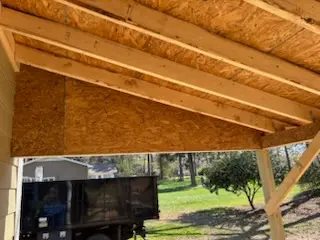 👉 Before Covered Porches In Charlotte Nc By South Charlotte Services Covered porch project before construction in charlotte nc by south charlotte services