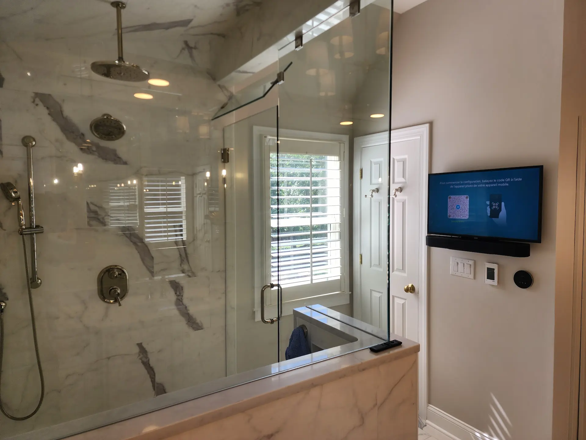 Can you mount the tv in the bathroom homeowner's guide